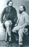 А.И. Герцен и Н.П. Огарёв в Лондоне. 1860 г. 