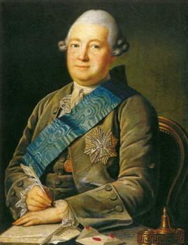 Портрет А. В. Олсуфьева. Худ. К. Л. Христинек. 1773