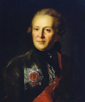 Портрет А. П. Сумарокова. Худ. Ф. С. Рокотов. 1770-е гг.