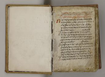 Porphyrius Psalter. 862 (?). Jerusalem. Church of the Holy Resurrection. View the manuscript...