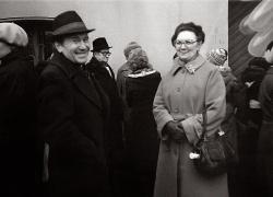 На демонстрации с М. Д. Моричевой. 7 ноября 1985 г.