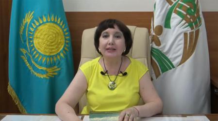 Директор Национальной библиотеки Республики Казахстан Бакытжамал Каирбековна Оспанова