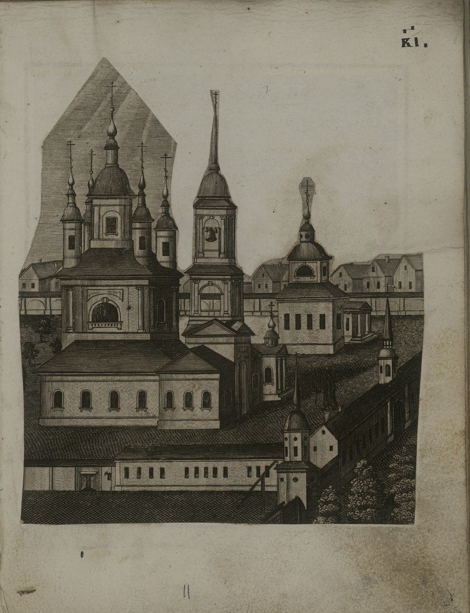 Соловецкий монастырь гравюра 19 век