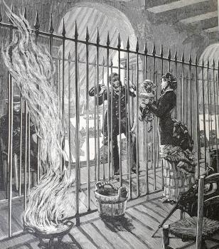 Карантин во время эпидемии холеры во Франции в 19-м веке.