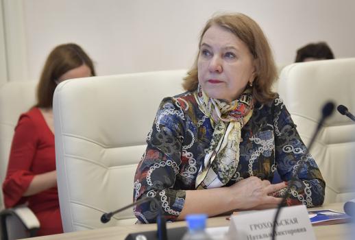 Председатель комиссии по развитию гражданского общества, взаимодействию с НКО и СМИ Наталья Грохольская