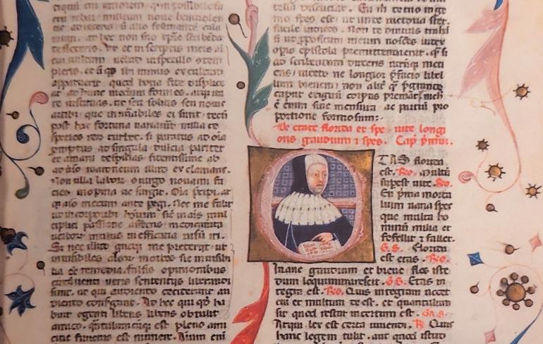 «Золотая коллекция» книжного салона. Латинские рукописи XIV века