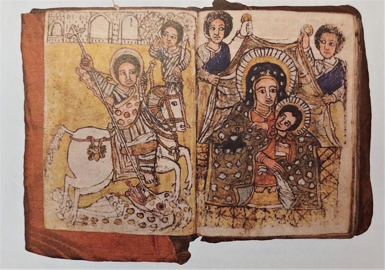 «Золотая коллекция» книжного салона. Рукописная книга в культуре Эфиопии