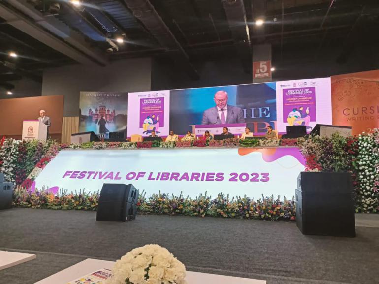 Фестиваль библиотек в Нью-Дели