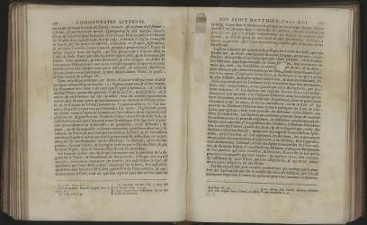 Calmet Augustin. Commentaire littéral sur tous les livres de l’Ancien et du Nouveau Testament. Paris, 1709—1734. Signet sans texte. 