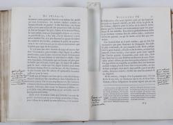 Пометы Вольтера на книге Гельвеция «Об уме» (1758)