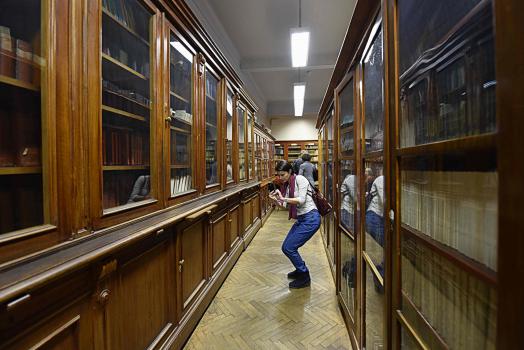 В фондах библиотеки Российской Академии художеств