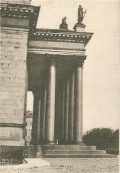 Северный портик Исаакиевского собора. 1939г.