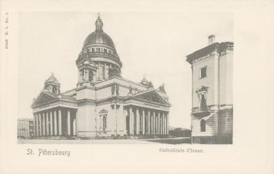 St. Pétersbourg. Cathédrale dIsaac: открытое письмо между 1900 и 1904 гг.