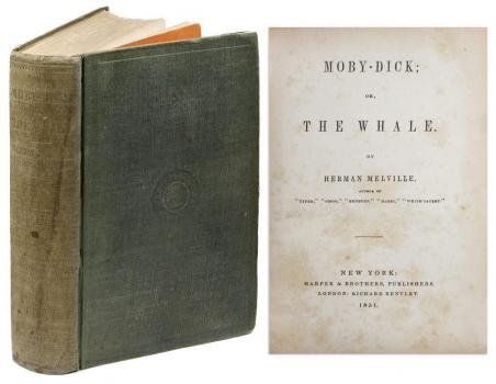 Моби Дик, или Белый кит. Первое издание. 1851