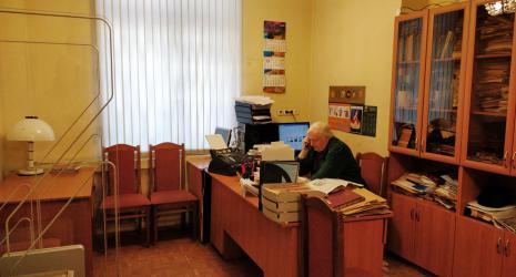 Copy Service Desk in the Krylov House