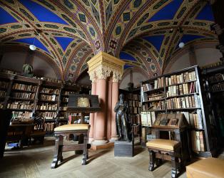 Faust's Study, the special repository of incunabula