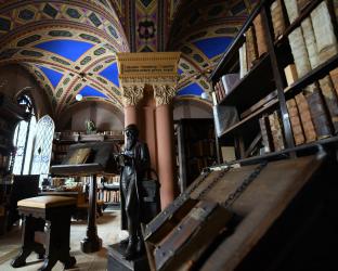 Faust's Study, the special repository of incunabula