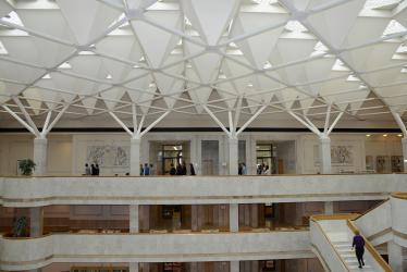 3d and 2nd Floors of the Library 