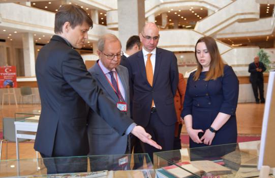 Exhibition to the 100th anniversary of the Republic of Turkey in the New Building of the National Library of Russia