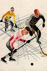 A.Deineka. Hockey. [1930]