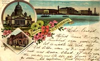 Souvenir de St. Petersbourg. 1897.