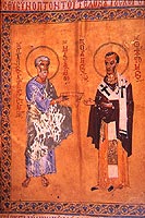 Евангелист Матфей и Иоанн Златоуст
