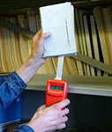  Измерение влажности и температуры воздуха внутри документа