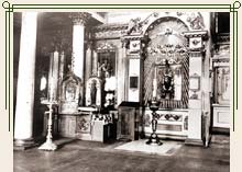 Внутренний вид Духовской церкви (начало XX века)