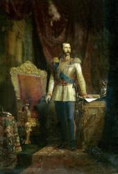 Портрет императора Александра II. Художник К. Ф. Рейхерт. 1862 г.