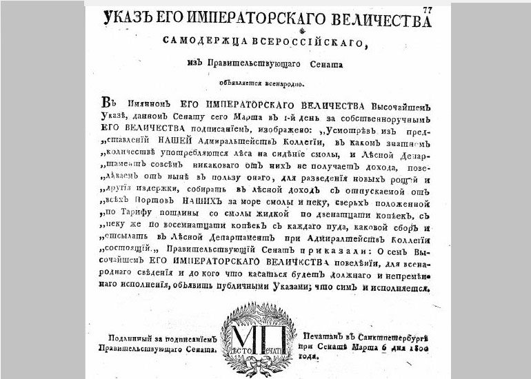 Коллекция «Законодательные акты Российской империи»