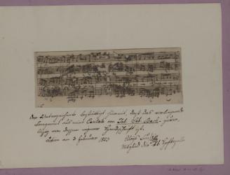 Iohann Sebastian Bach (1685–1750). Cantata e-moll.