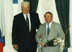 Б. Н. Ельцин и В. Н. Зайцев. 5 июня 1999 г.