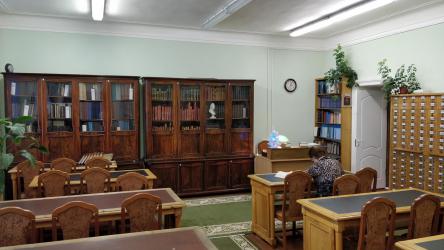 Зал фонда литературы по библиотековедению