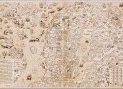 [Carta marina …]. – Рим, 1572.