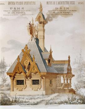 Иллюстрация из журнала «Мотивы русской архитектуры». 1878. №32