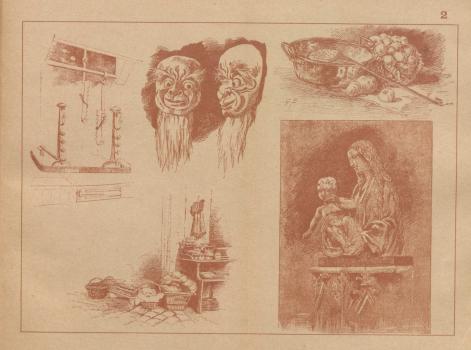 Образцы натюрмортов из альбома Г. Фрепона «Акварель: натюрморт» (1898)