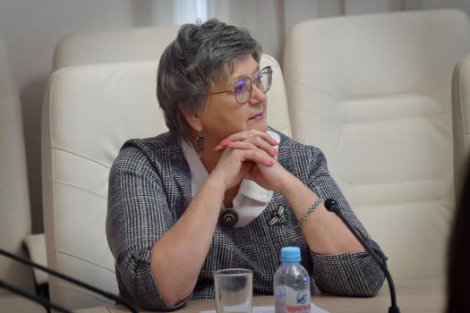 Старший научный сотрудник отдела истории библиотечного дела РНБ Ирина Матвеева