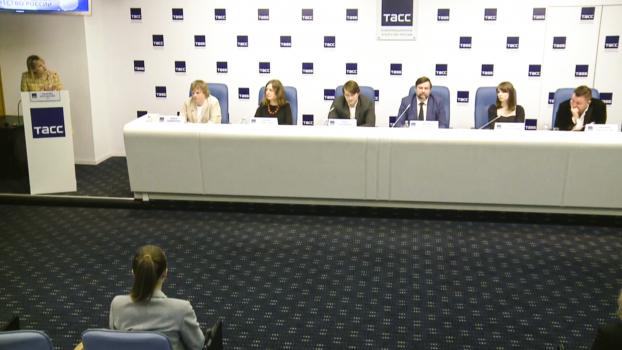Пресс-конференция в ТАСС, посвященная работе Центра перспективных научных проектов на базе РНБ