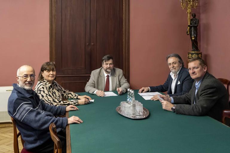 Встреча в рамках договора с Библиотекой Сербской патриархии