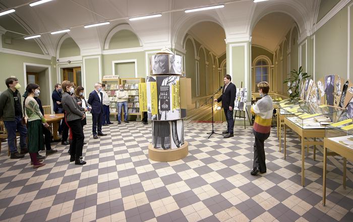 В Российской национальной библиотеке открылась выставка «Соседи»