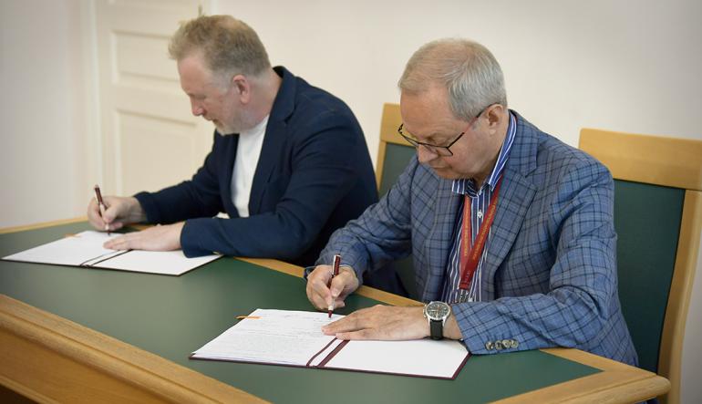 31 мая состоялось подписание соглашения о сотрудничестве РНБ с Союзом композиторов Евразии