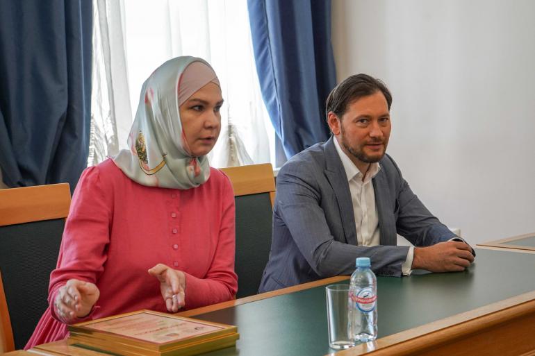 Визит делегации Духовного управления мусульман России в РНБ