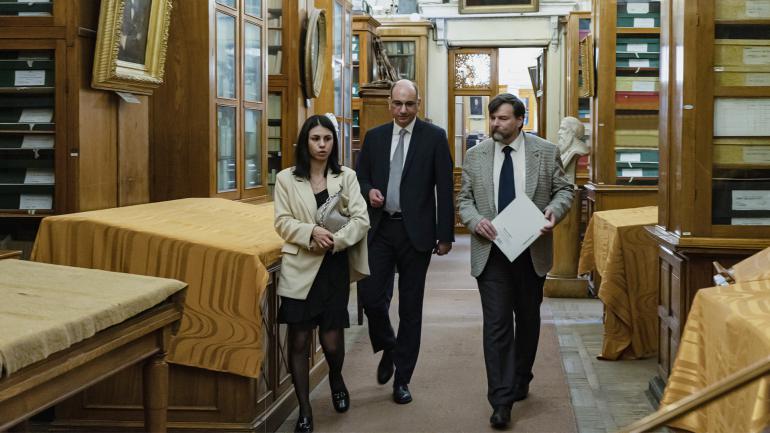 Генеральный консул Турецкой Республики посетил  Российскую национальную библиотеку