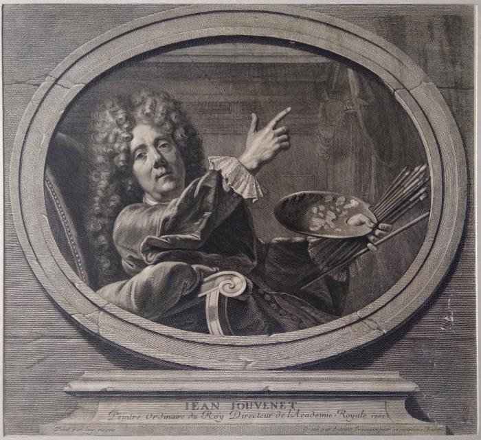 Французский гравированный портрет XVIII века на выставке в Отделе эстампов