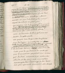 Voltaire. Manuscrits. T. XIII. Texte écrit par la main de Voltaire. 