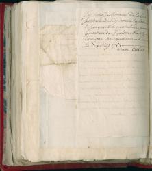 Voltaire. Manuscrits. T. XIII. Le reçu de la veuve Calas. 