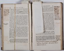 Пометы Вольтера на письме Кристофу де Бомону Ж.-Ж. Руссо (1763)