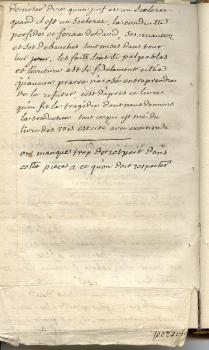 La tragédie <em>Saül</em>, avec des corrections et des commentaires de Voltaire